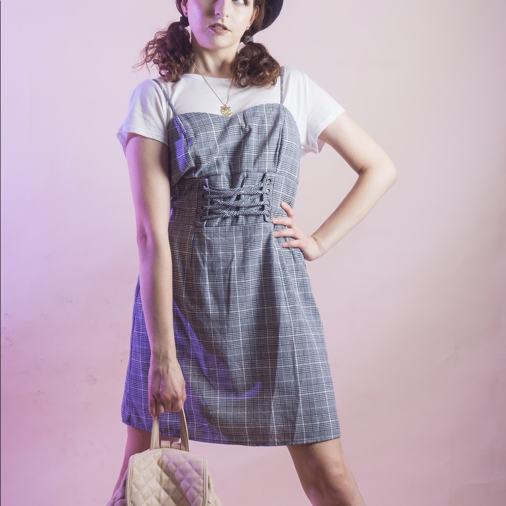 WILD FABLE gingham dress